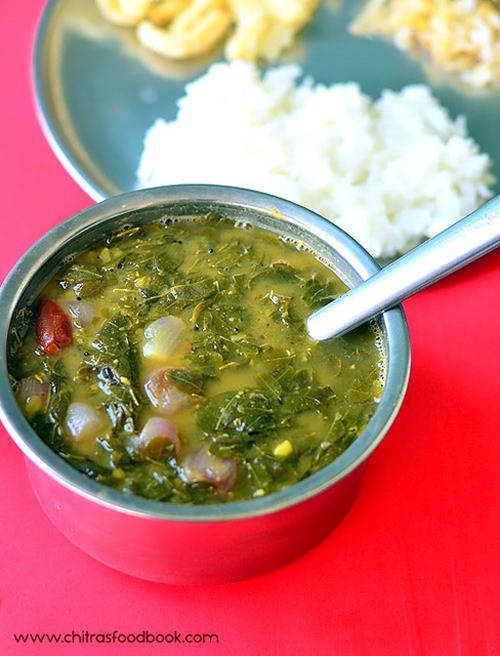 Murungai keerai sambar Murungai keerai sambar