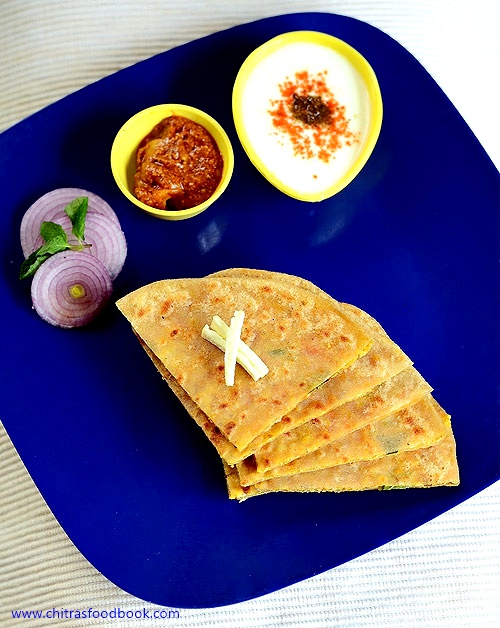 Paneer paratha recipe Paneer paratha recipe